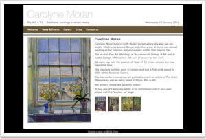 Blue Water Web - Corolyne Moran