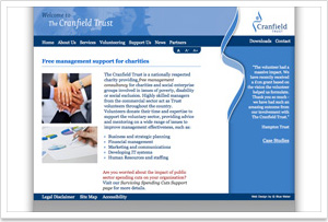 Blue Water Web - Cranfield Trust