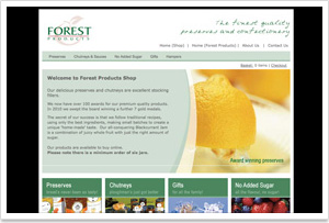 Blue Water Web - Forest Products