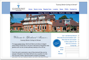 Blue Water Web - Glenhurst Manor