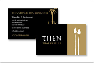 Blue Water Web - Tiien Thai Restaurant
