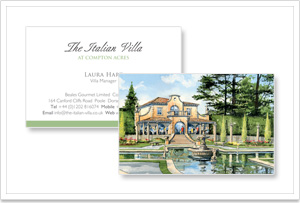 Blue Water Web - The Italian Villa