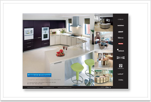 Blue Water Web - Kitchen Elegance