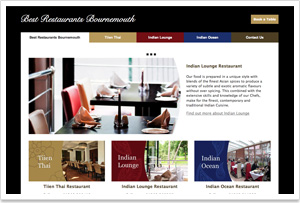 Blue Water Web - Best Restaurants Bournemouth